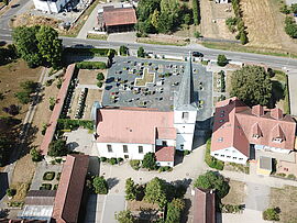 Luftbild Kirchenareal Luftbild Kirchenareal